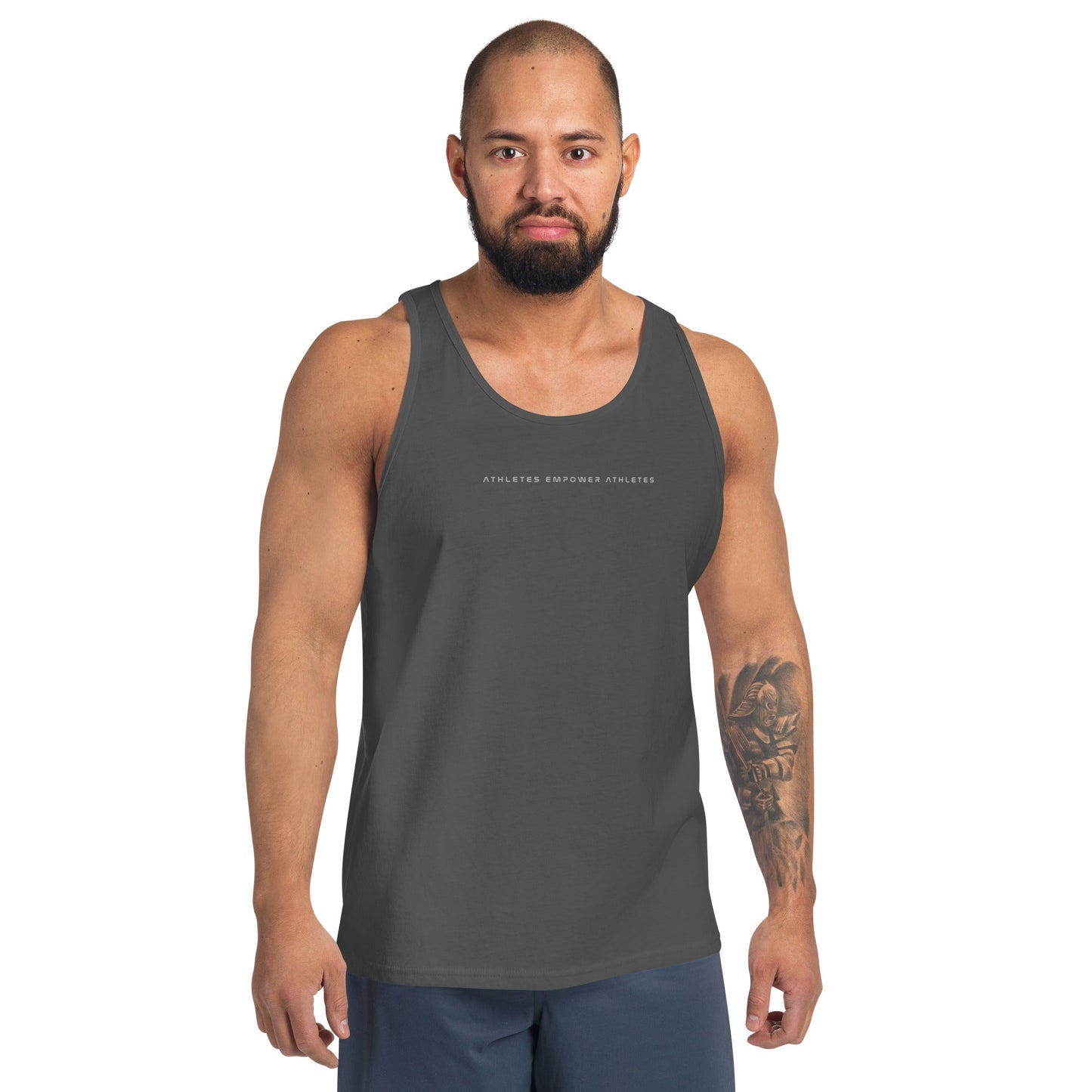 Athletes Empower Athletes - Men's Tank Top by DarkByteGear