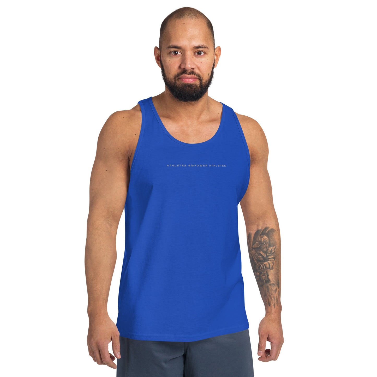 Athletes Empower Athletes - Men's Tank Top by DarkByteGear