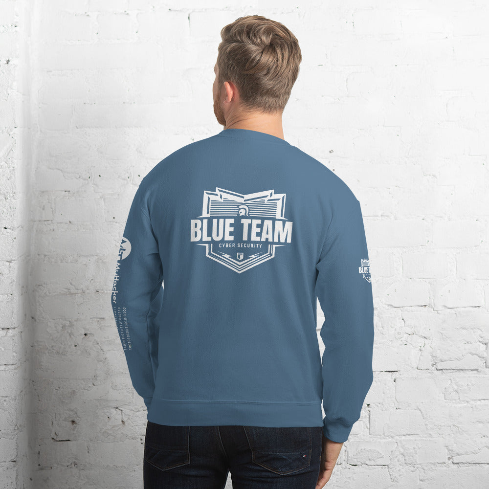 Cyber Security Blue Team v1 - Unisex Sweatshirt by DarkByteGear
