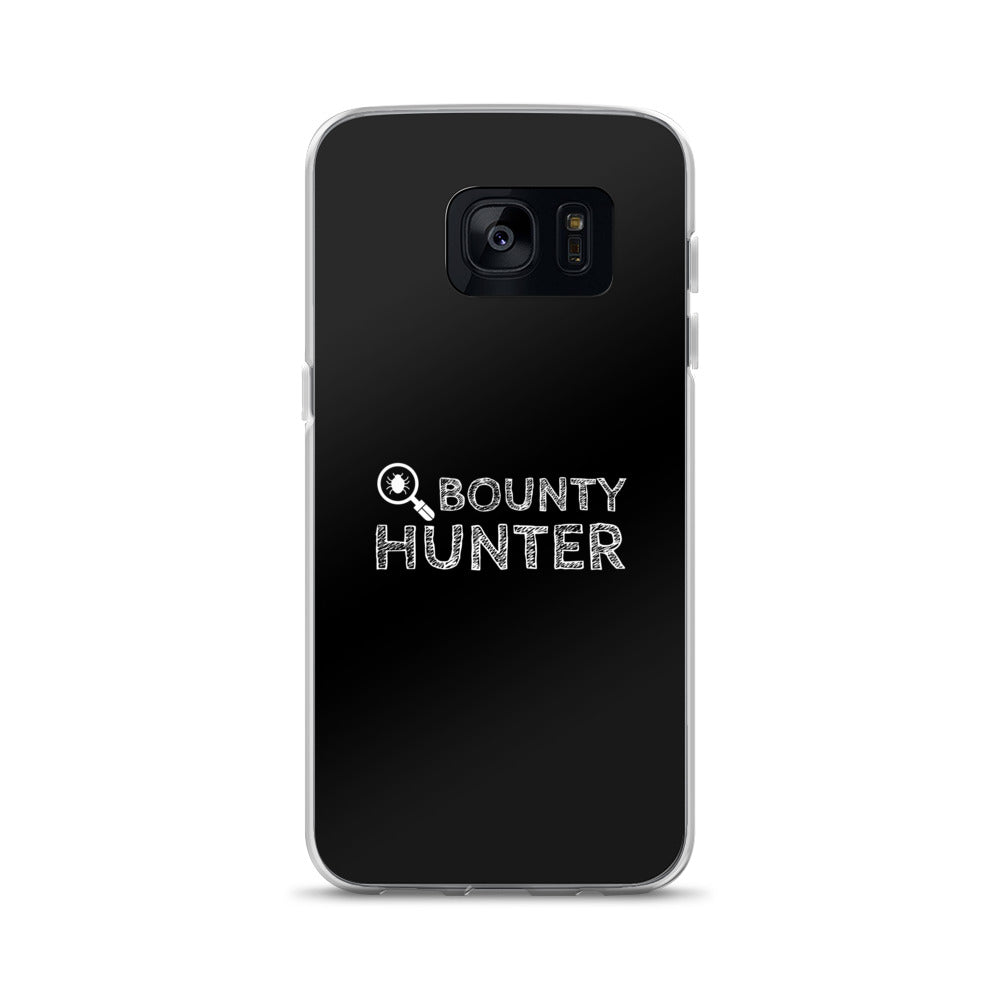 Bug bounty hunter - Samsung Case (white text) by DarkByteGear