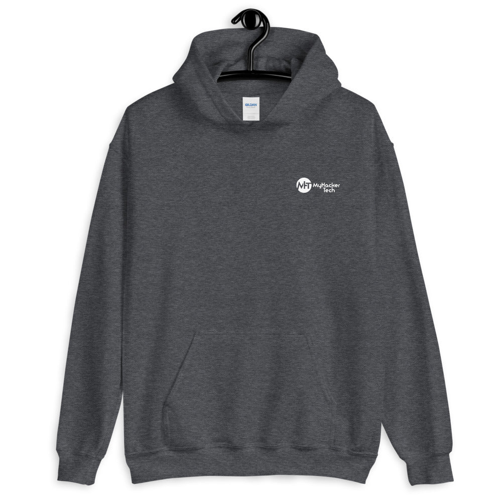// no comment - Unisex Hoodie (with back design) by DarkByteGear