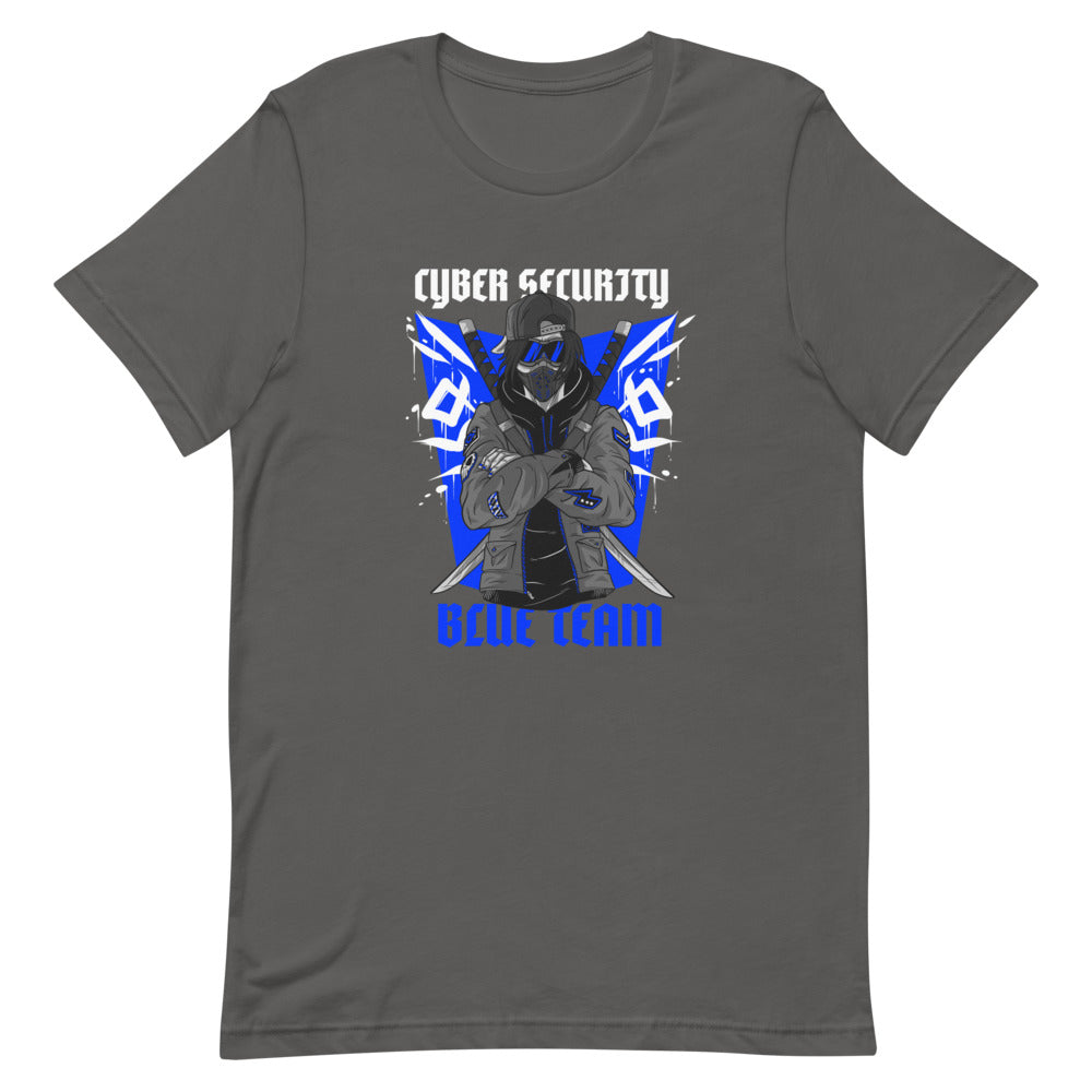 Cyber Security Blue Team V3 - Short-Sleeve Unisex T-Shirt by DarkByteGear