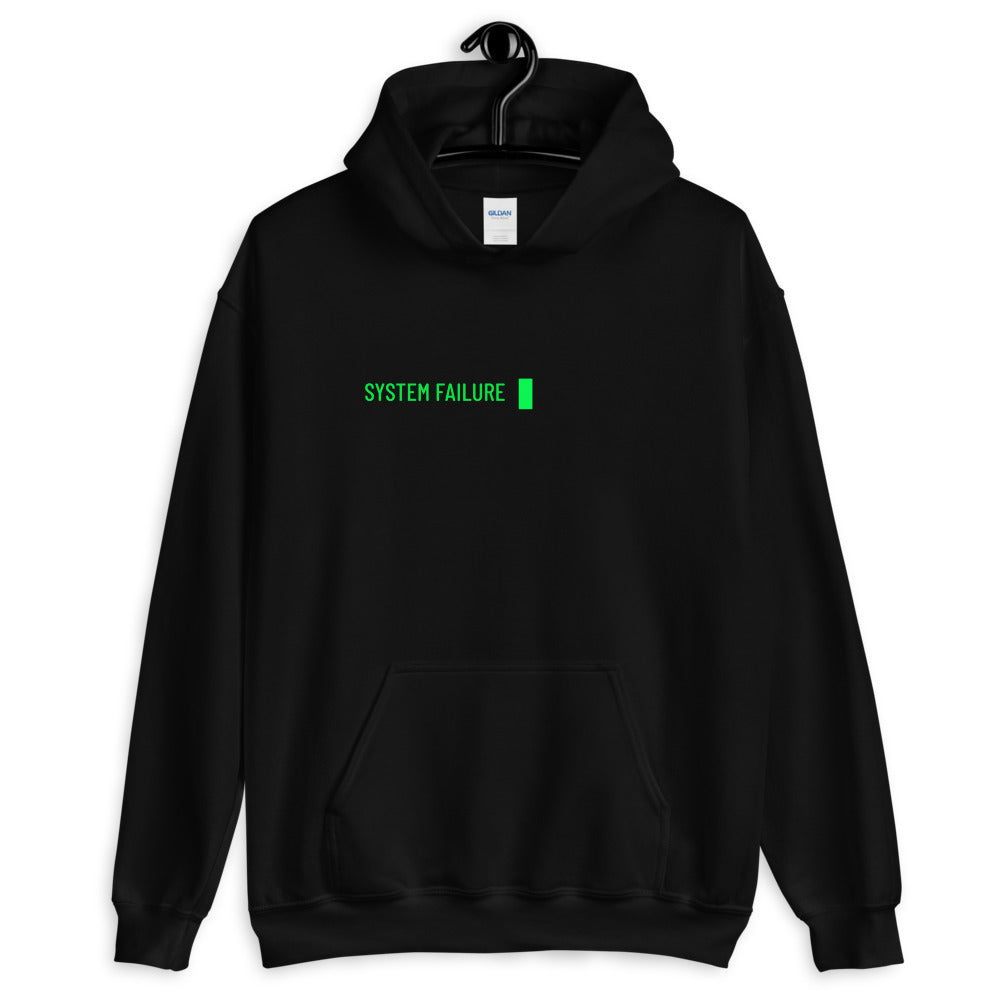 System failure - Unisex Hoodie by DarkByteGear