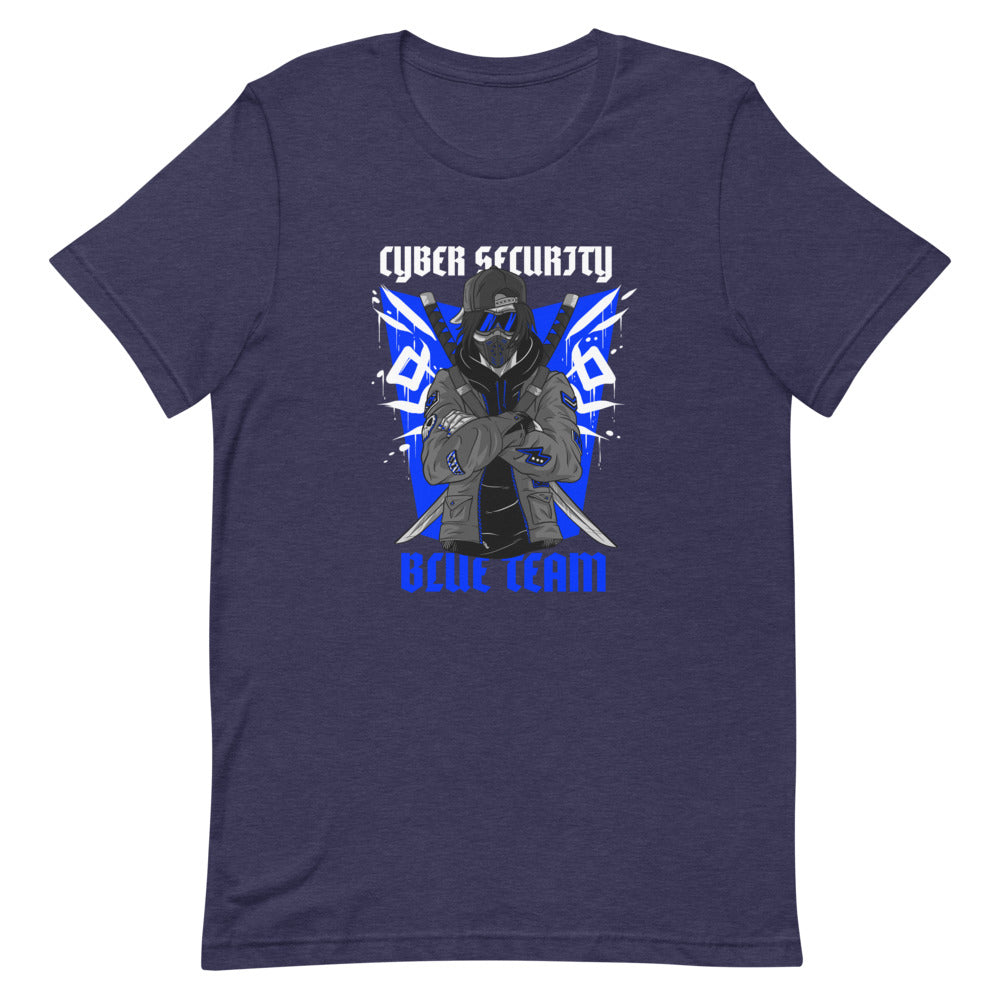 Cyber Security Blue Team V3 - Short-Sleeve Unisex T-Shirt by DarkByteGear