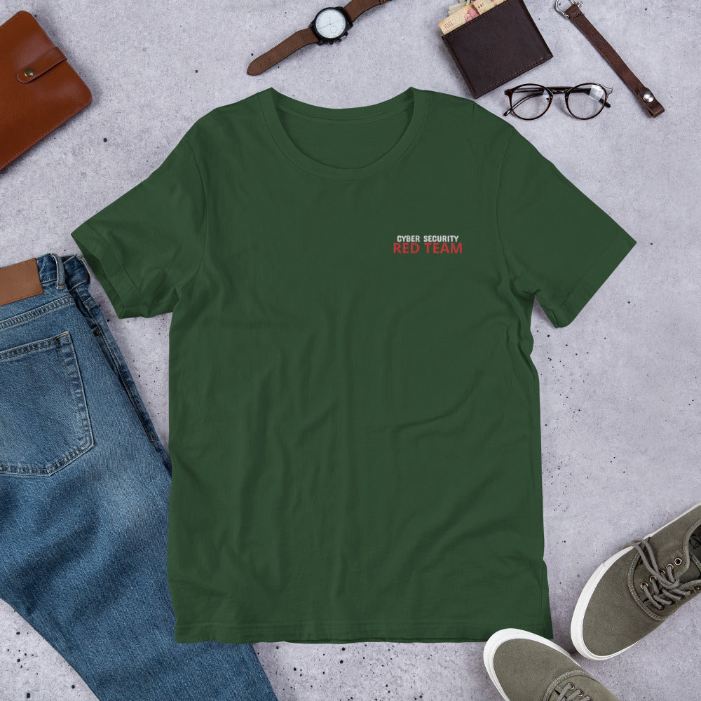 Cyber Security Red Team - Short-Sleeve Unisex T-Shirt by DarkByteGear