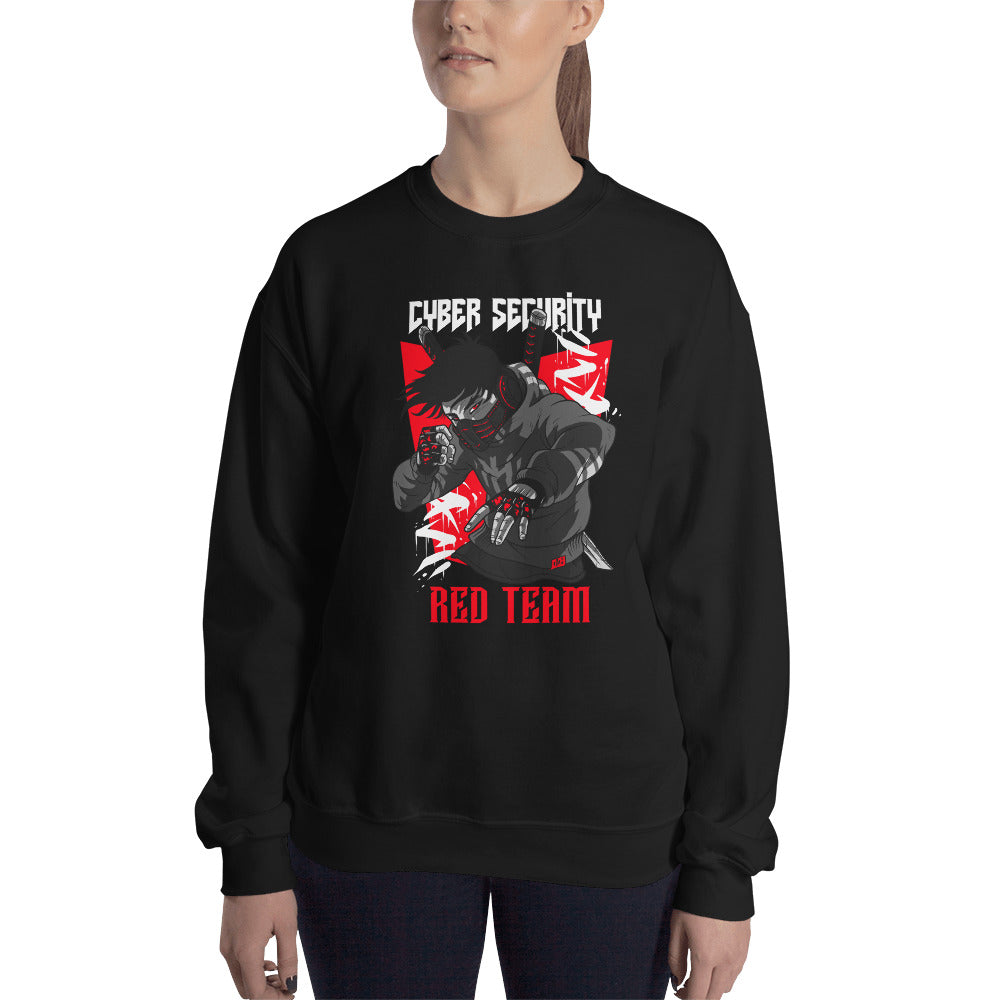 Cyber Security Red Team V1 - Unisex Sweatshirt by DarkByteGear