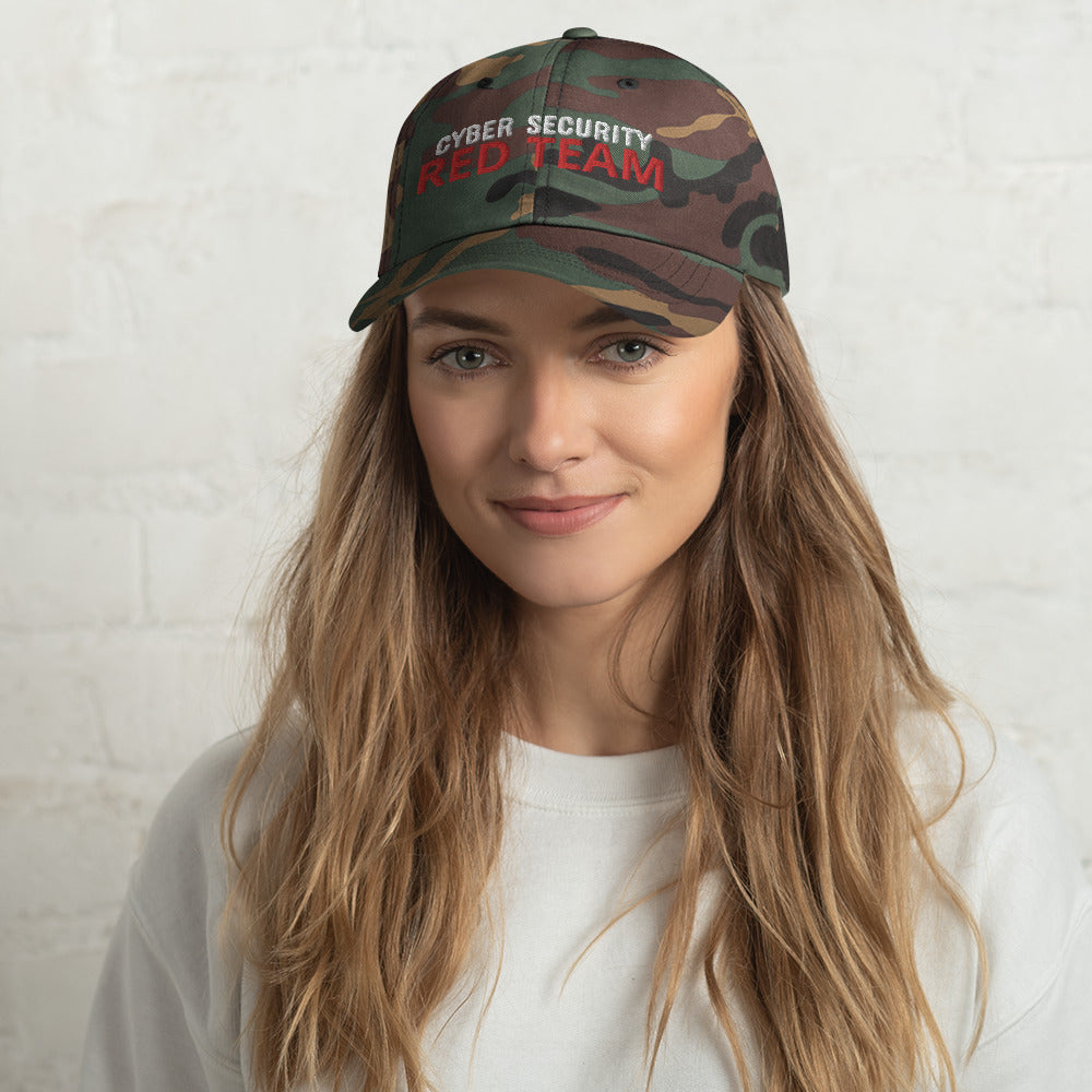 Cyber Security Red Team - Dad hat by DarkByteGear