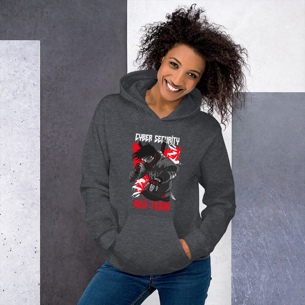 Cyber Security Red Team V1 - Unisex Hoodie by DarkByteGear