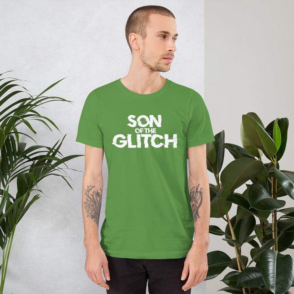Son of the glitch - Short-Sleeve Unisex T-Shirt by DarkByteGear