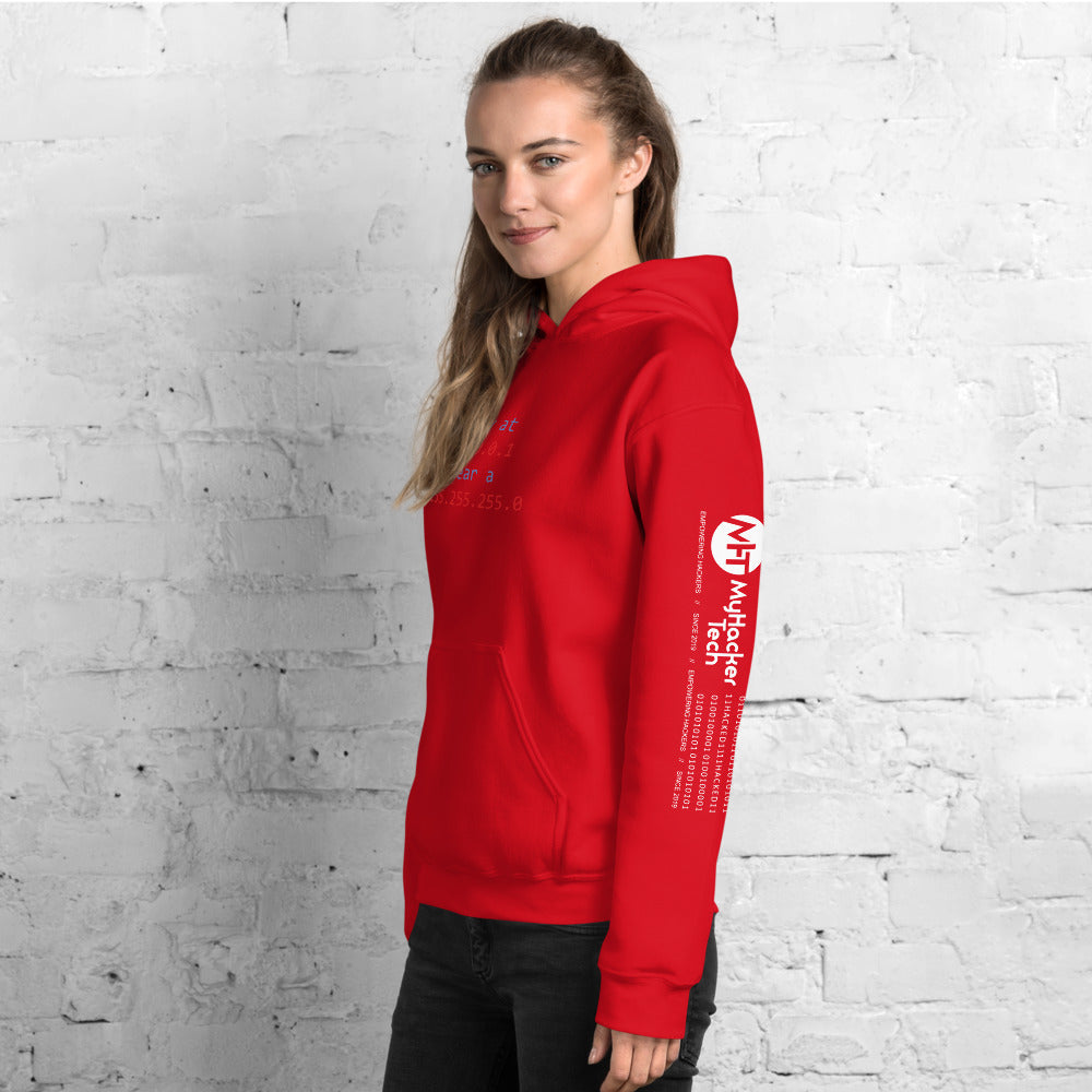 stay at at home, wear a mask v1- Unisex Hoodie (with all sides design) by DarkByteGear