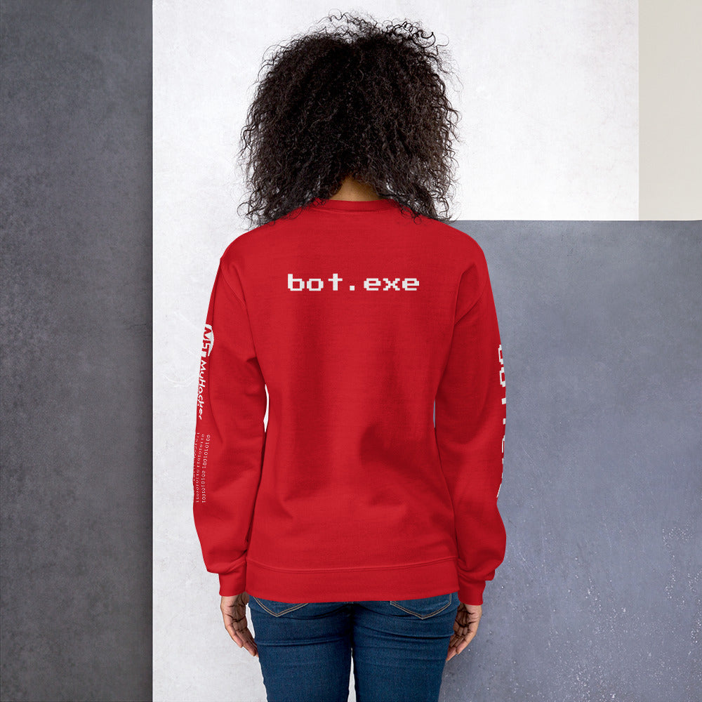 bot.exe - Unisex Sweatshirt by DarkByteGear