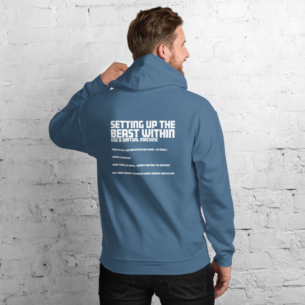 Setting Up the beast within - Unisex Hoodie by DarkByteGear