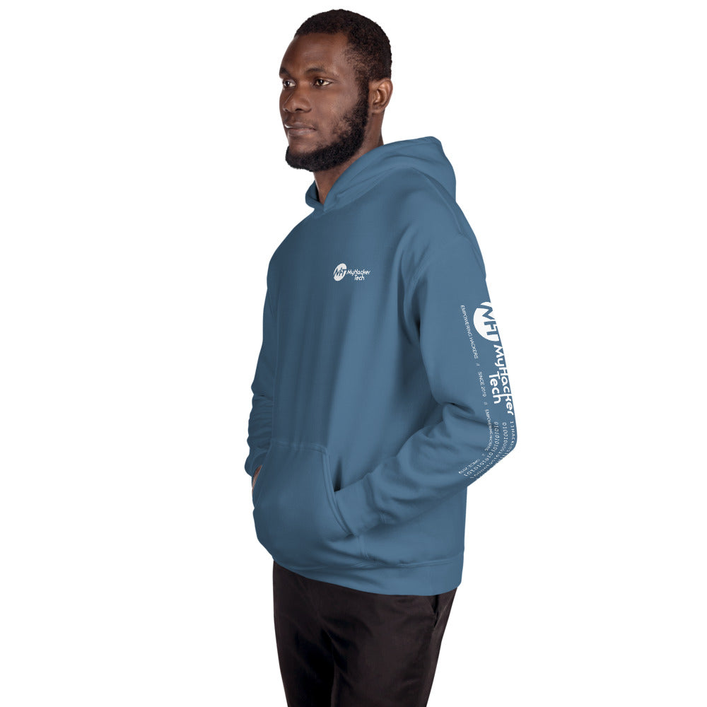 volunteer penetration tester - Unisex Hoodie (with all sides designs) by DarkByteGear