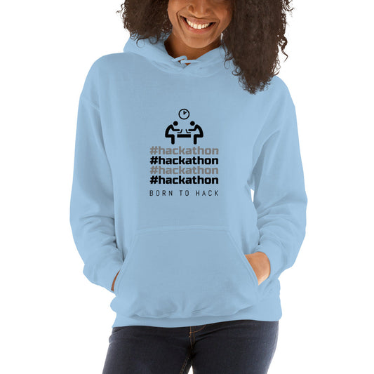 #hackathon - Unisex Hoodie by DarkByteGear