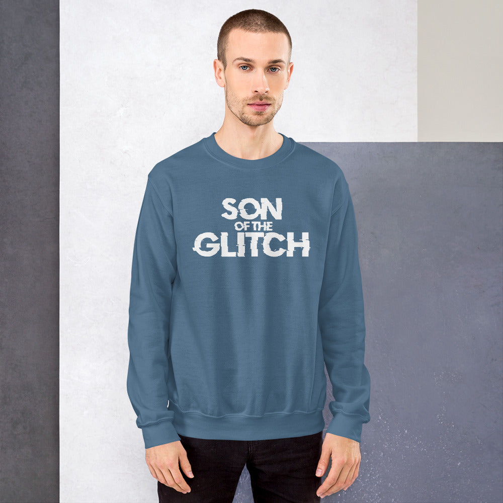 Son of the glitch - Unisex Sweatshirt by DarkByteGear