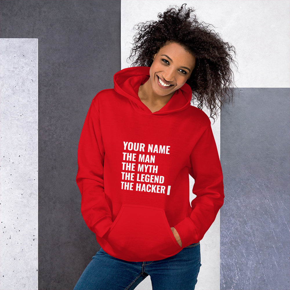 THE LEGEND THE HACKER - Unisex Hoodie by DarkByteGear