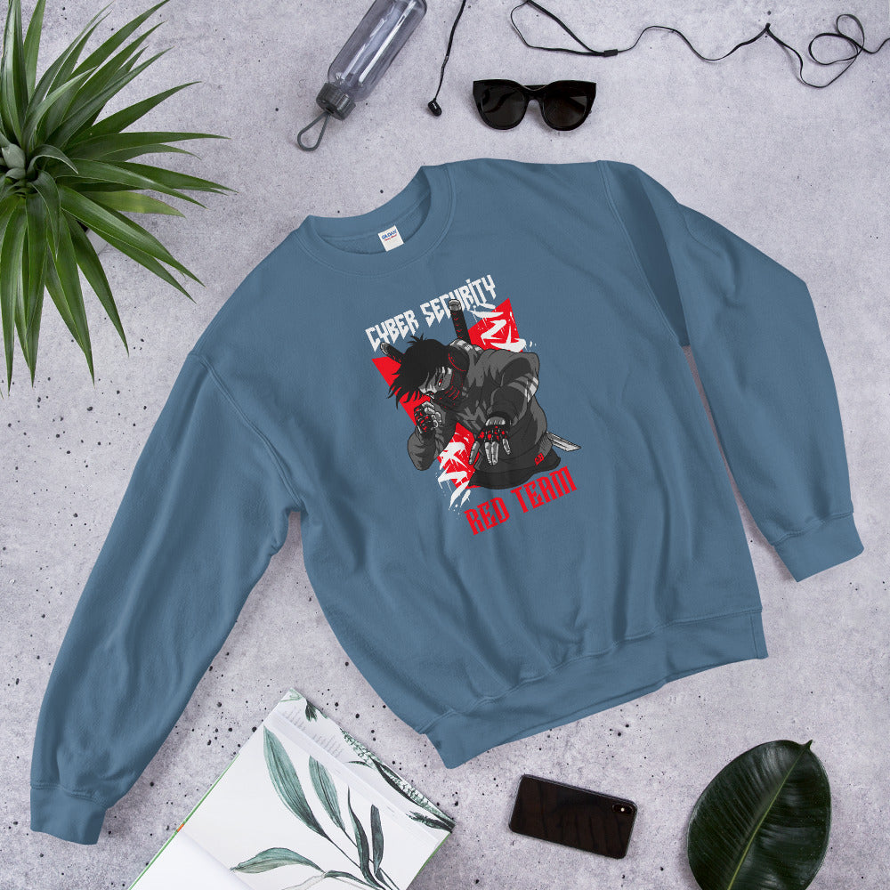 Cyber Security Red Team V1 - Unisex Sweatshirt by DarkByteGear