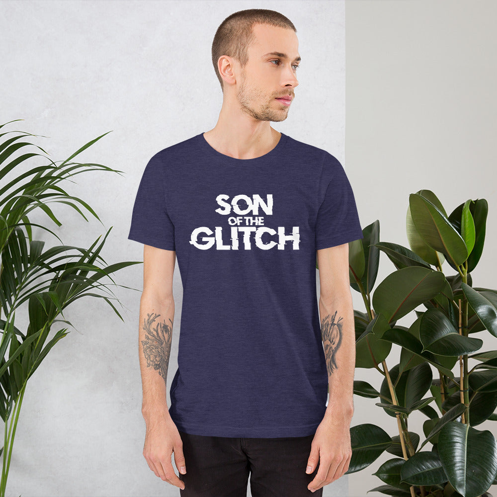 Son of the glitch - Short-Sleeve Unisex T-Shirt by DarkByteGear