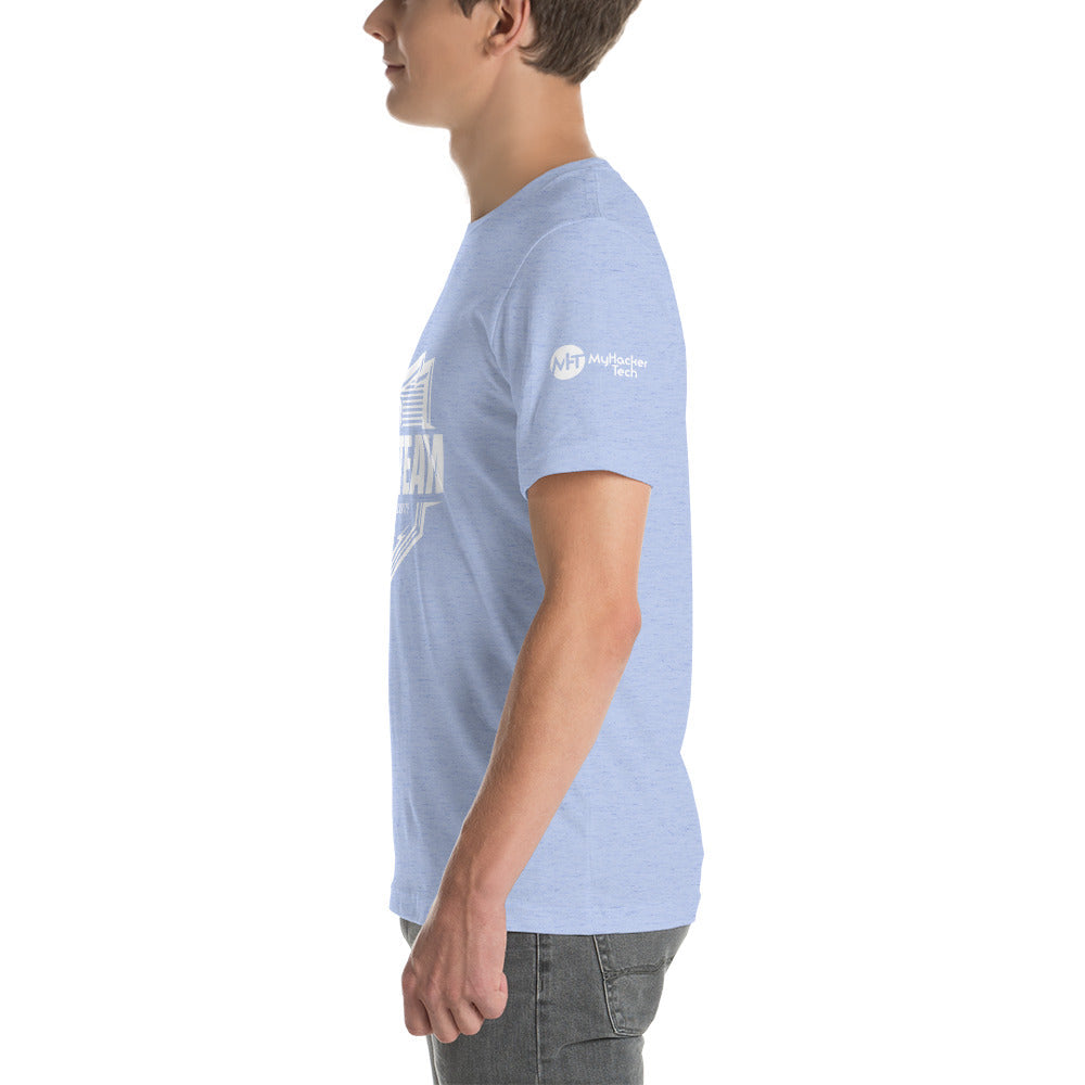 Cyber Security Blue Team v1 - Short-Sleeve Unisex T-Shirt by DarkByteGear