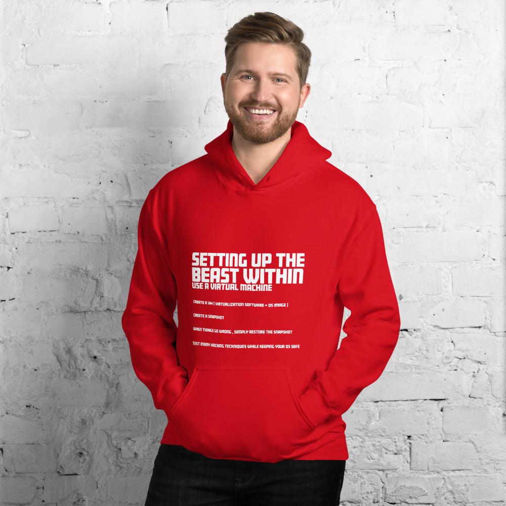 Setting Up the beast within - Unisex Hoodie by DarkByteGear