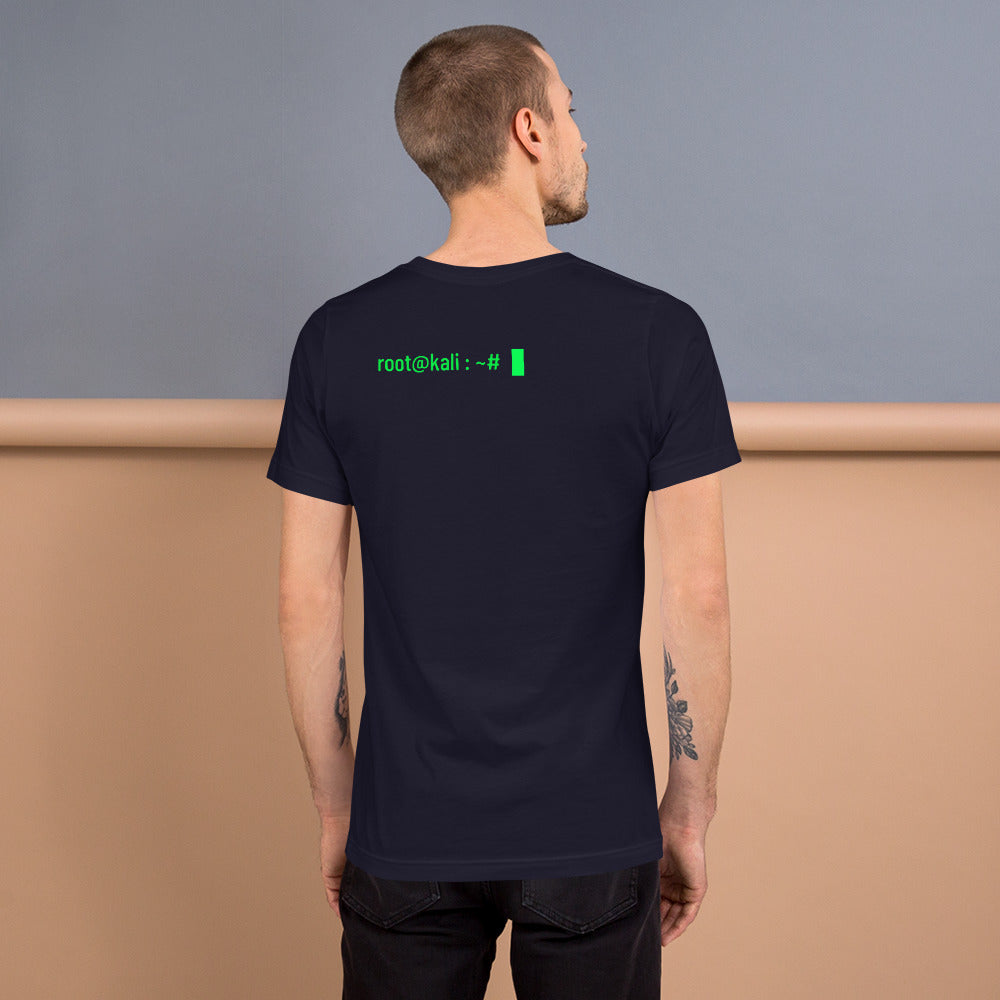 root@kali : ~# - Short-Sleeve Unisex T-Shirt by DarkByteGear