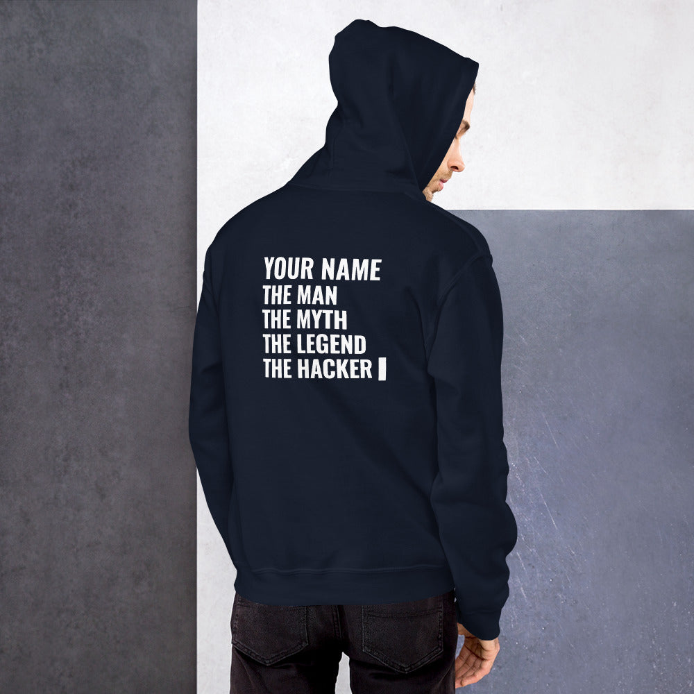 THE LEGEND THE HACKER - Unisex Hoodie by DarkByteGear