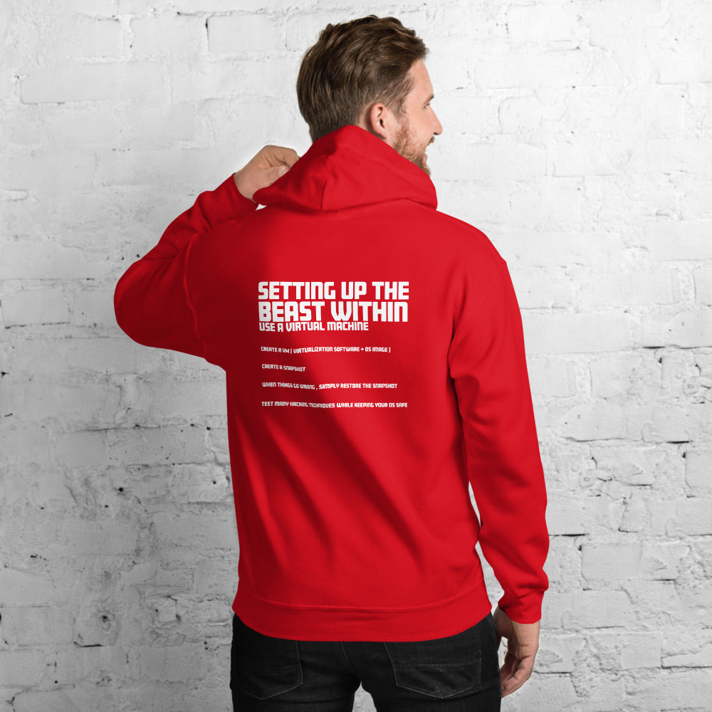 Setting Up the beast within - Unisex Hoodie by DarkByteGear