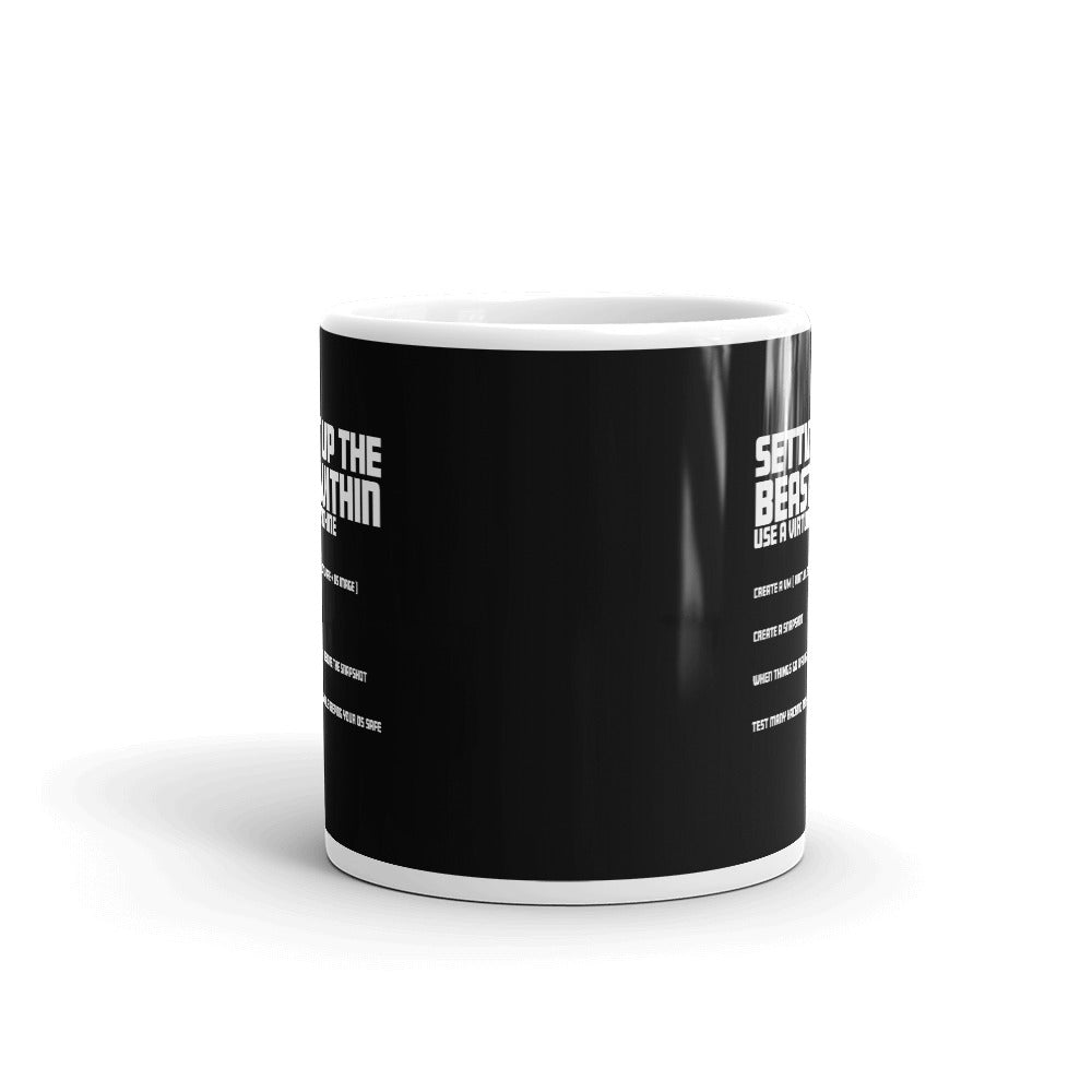 Setting Up the beast within - Mug by DarkByteGear
