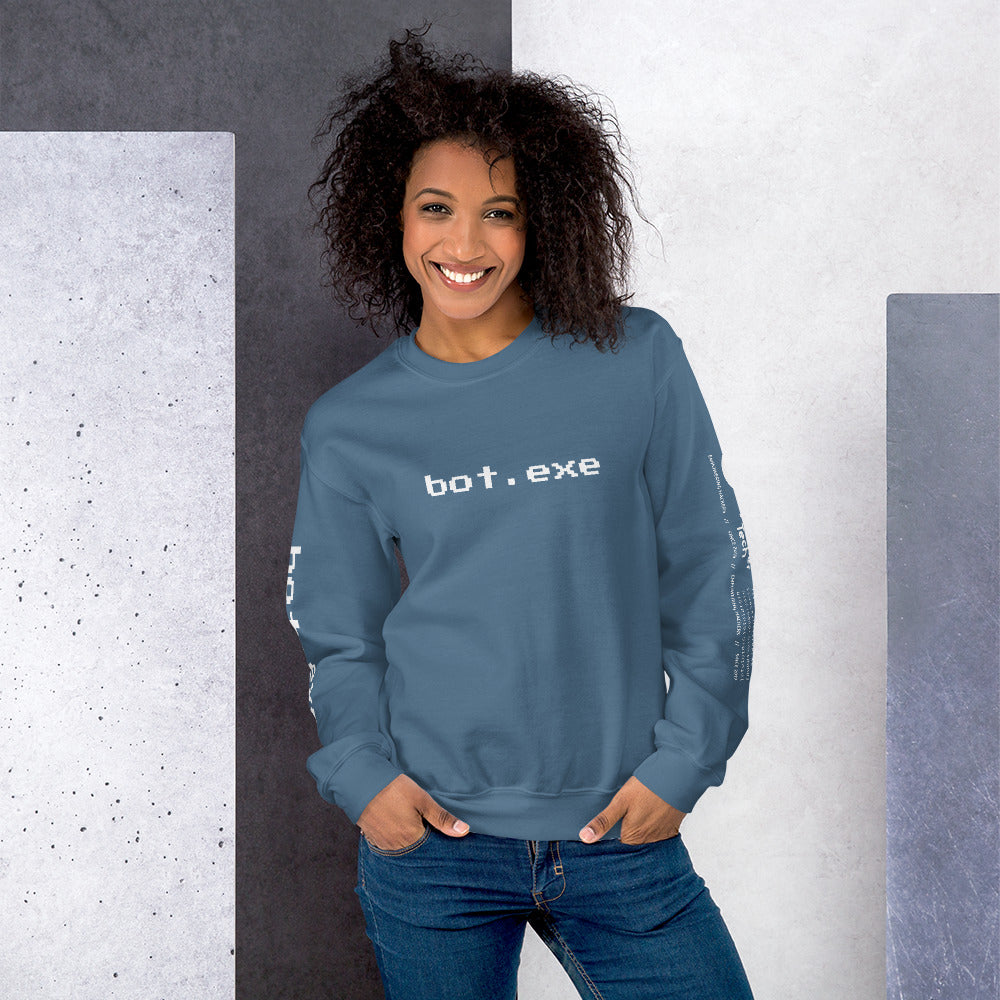 bot.exe - Unisex Sweatshirt by DarkByteGear
