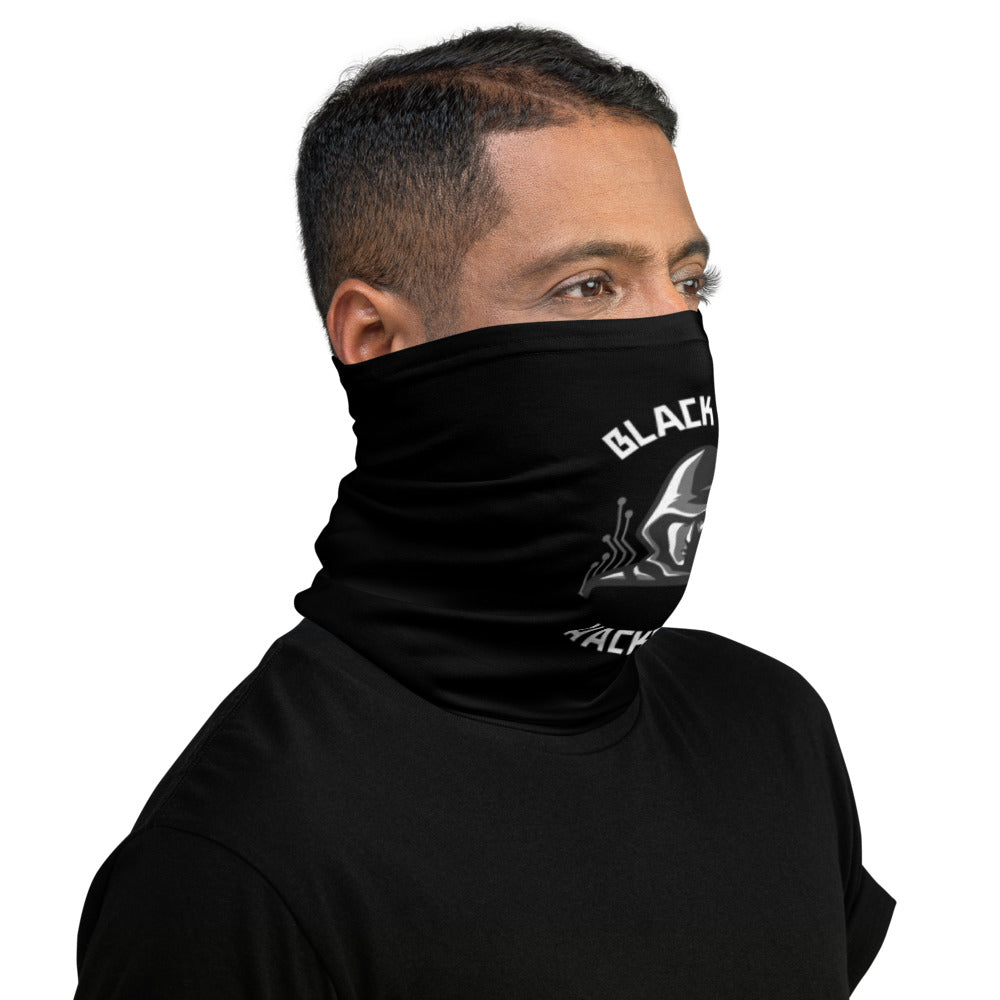 Black Hat Hacker - Neck Gaiter by DarkByteGear