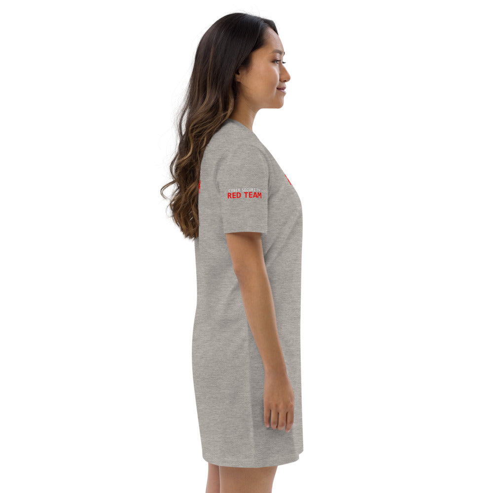 Cyber Security Red Team - Organic cotton t-shirt dress by DarkByteGear