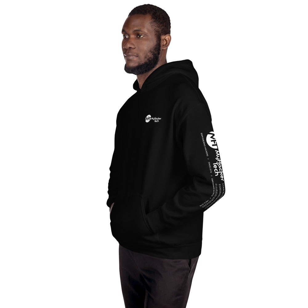 volunteer penetration tester - Unisex Hoodie (with all sides designs) by DarkByteGear