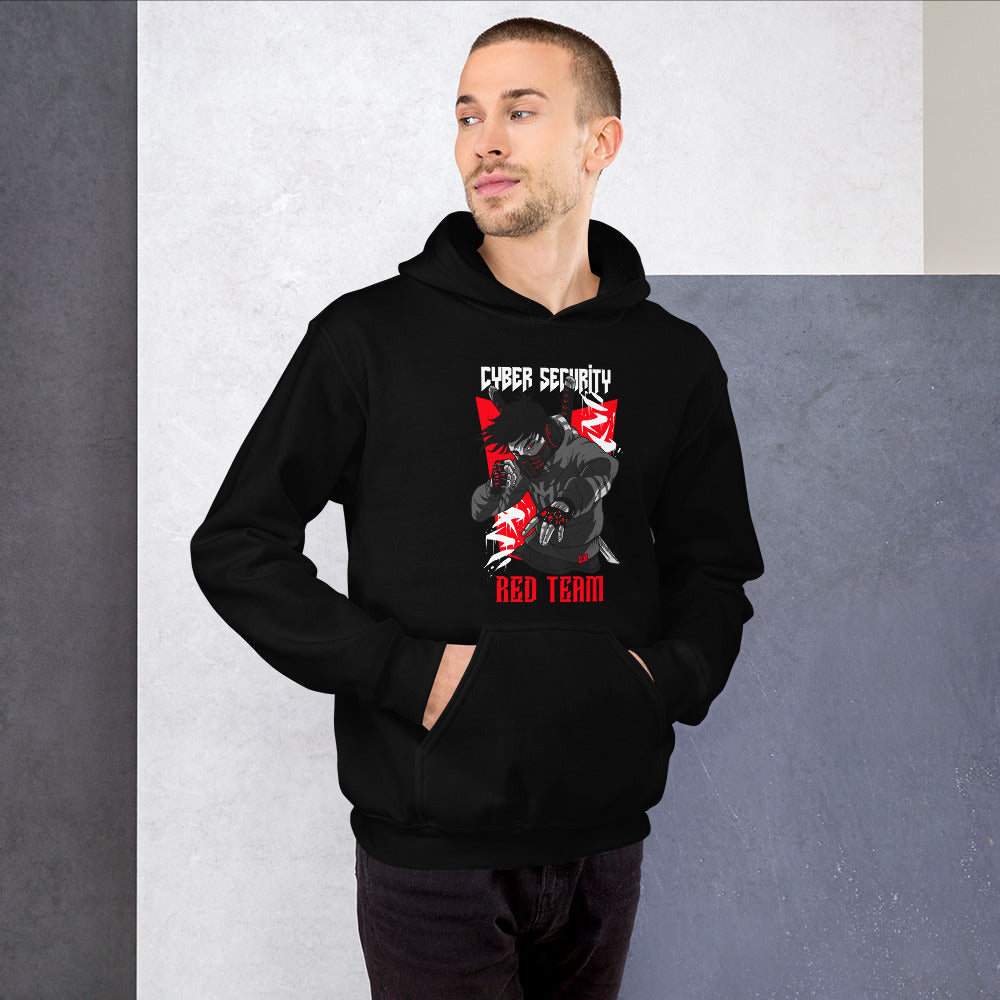 Cyber Security Red Team V1 - Unisex Hoodie by DarkByteGear