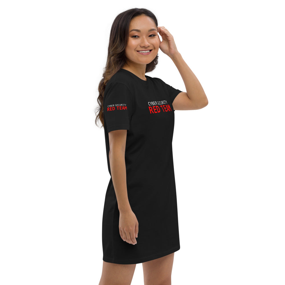 Cyber Security Red Team - Organic cotton t-shirt dress by DarkByteGear