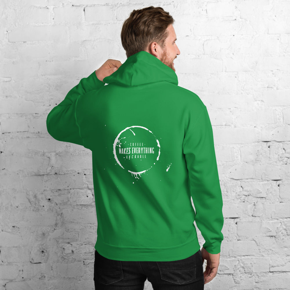 Coffee makes everything hackable - Unisex Hoodie by DarkByteGear
