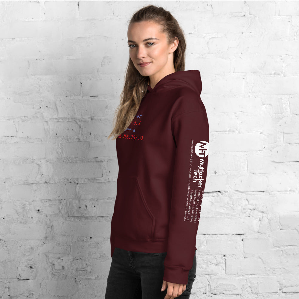 stay at at home, wear a mask v1- Unisex Hoodie (with all sides design) by DarkByteGear