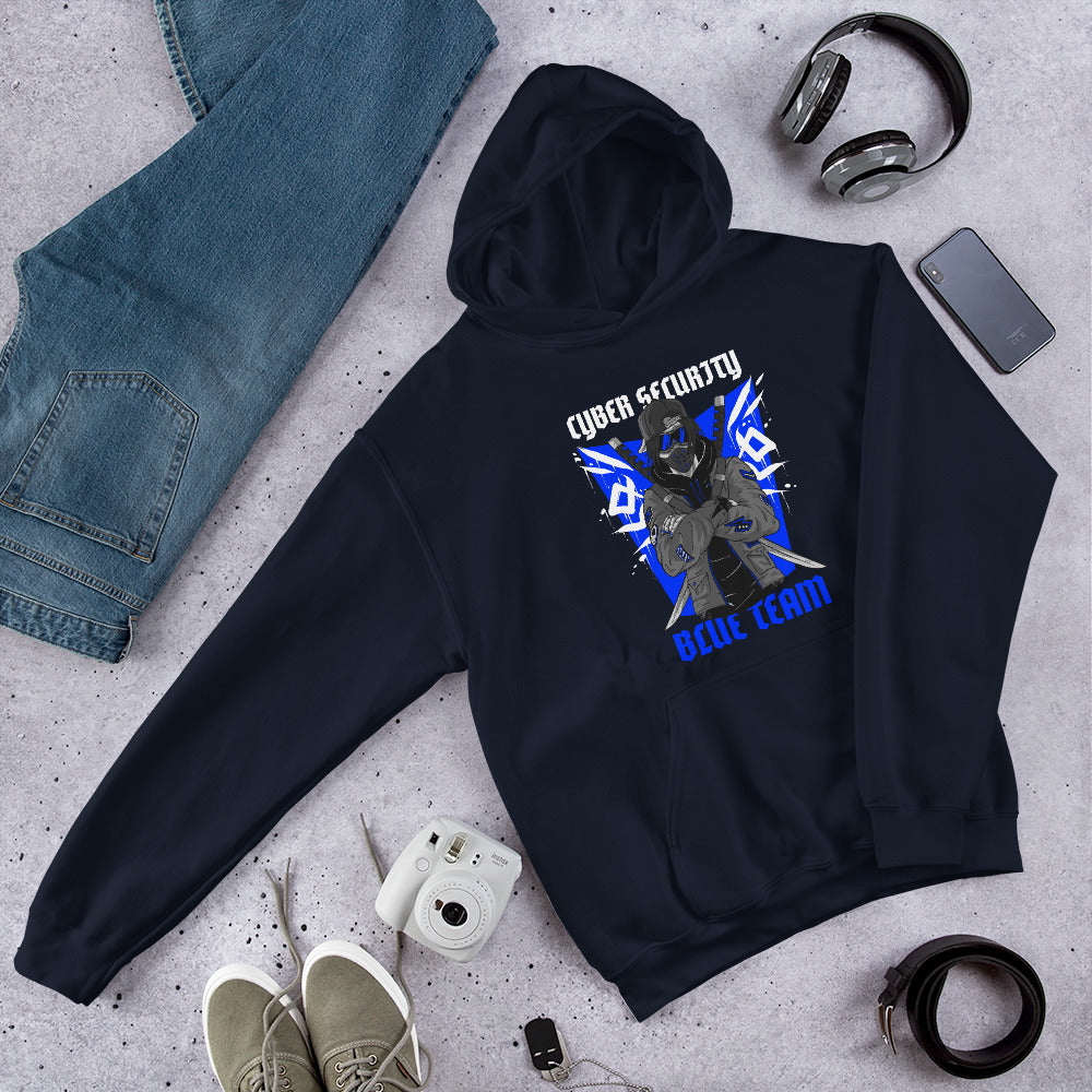 Cyber Security Blue Team V3 - Unisex Hoodie by DarkByteGear