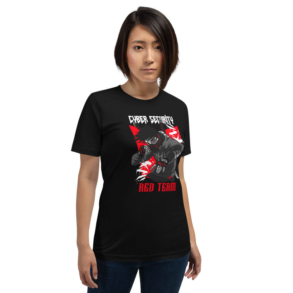 Cyber Security Red Team V1 - Short-Sleeve Unisex T-Shirt by DarkByteGear