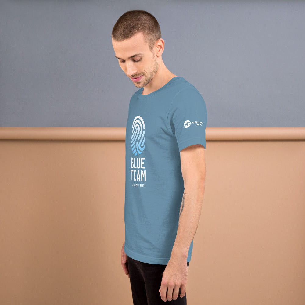 Cyber Security Blue Team v2 - Short-Sleeve Unisex T-Shirt by DarkByteGear