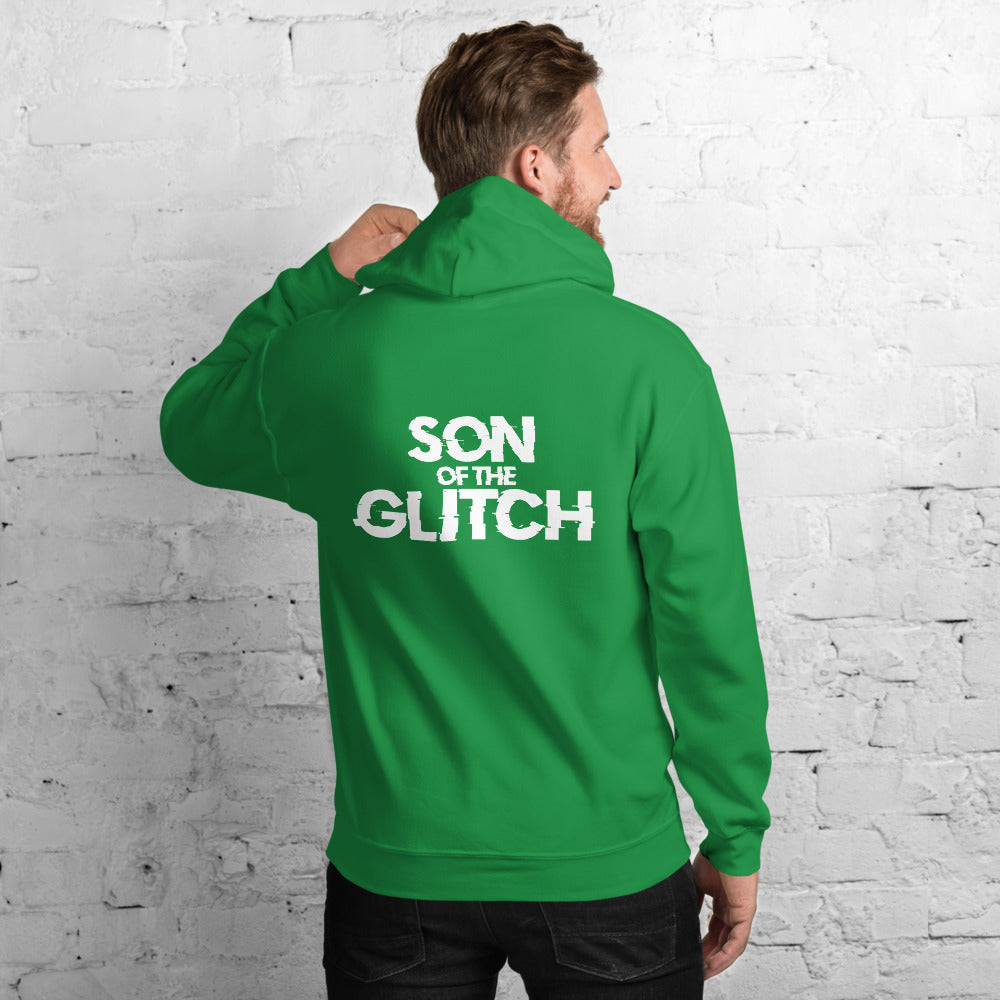Son of the glitch - Unisex Hoodie by DarkByteGear