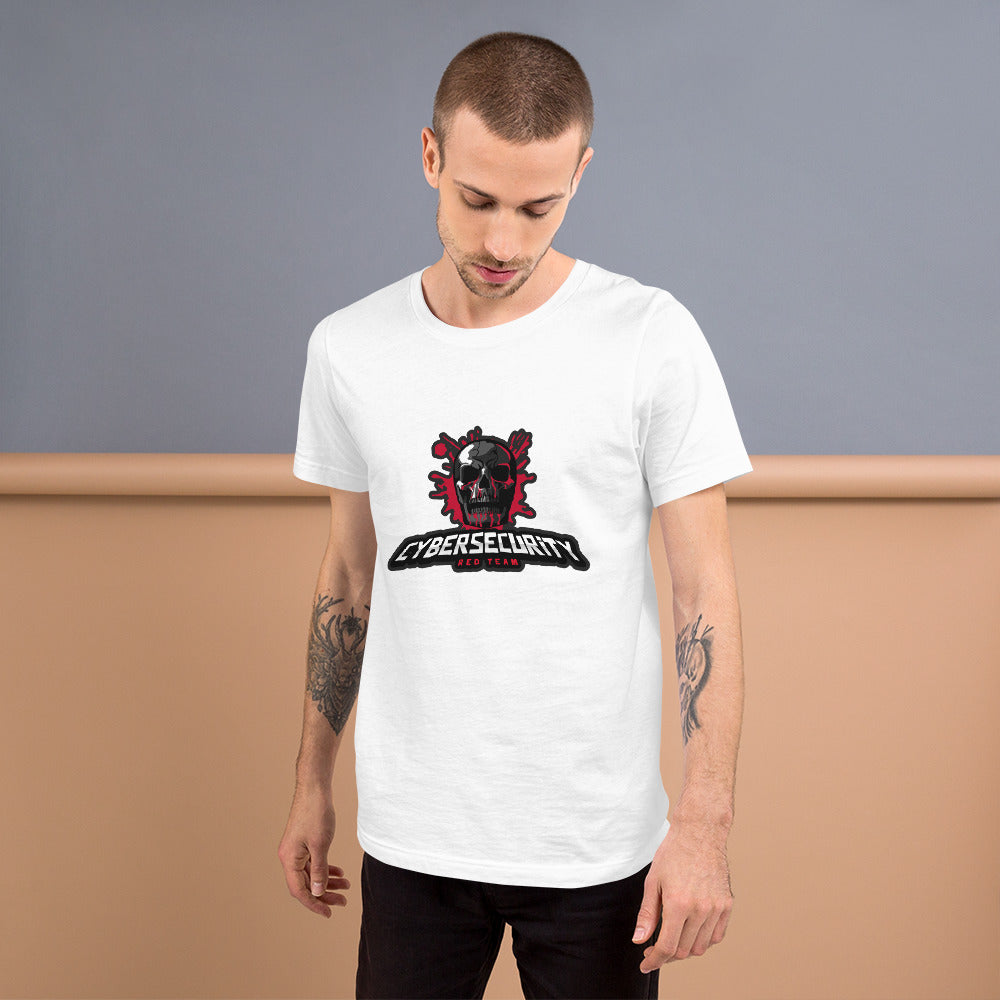 Cybersecurity Red Team v4 - Short-Sleeve Unisex T-Shirt by DarkByteGear