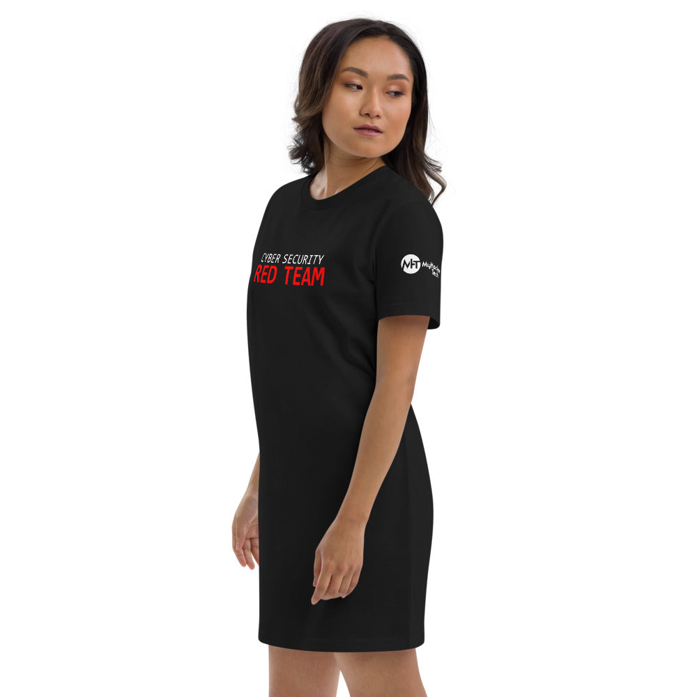 Cyber Security Red Team - Organic cotton t-shirt dress by DarkByteGear
