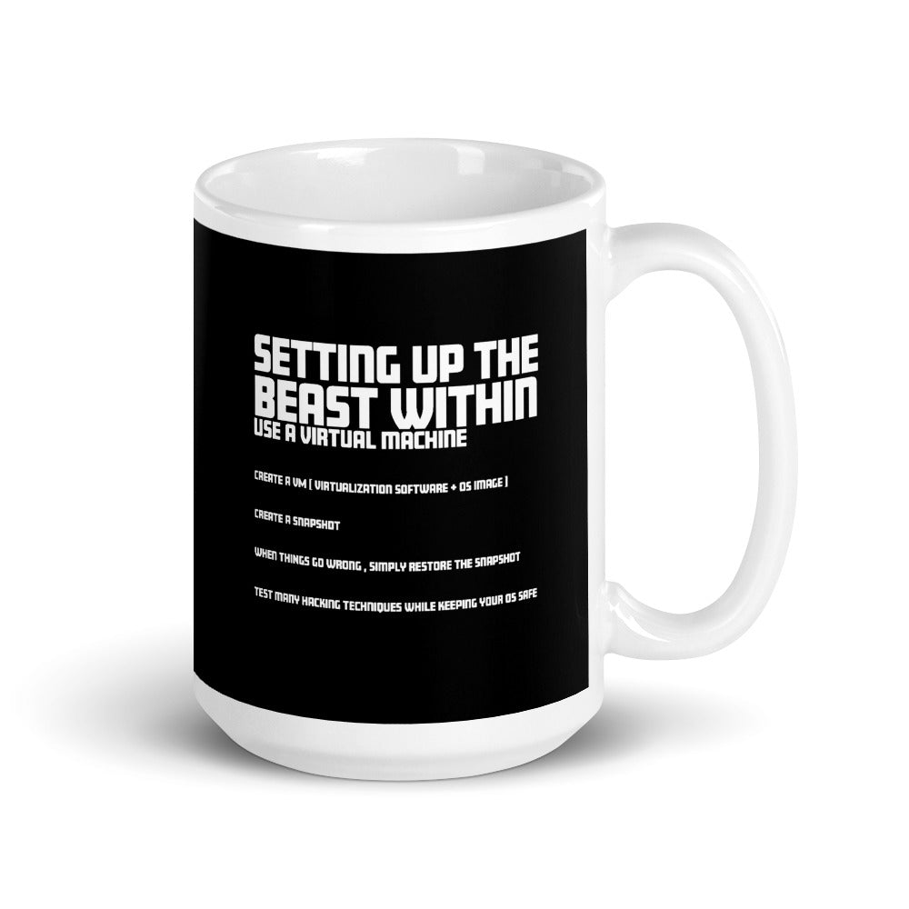 Setting Up the beast within - Mug by DarkByteGear
