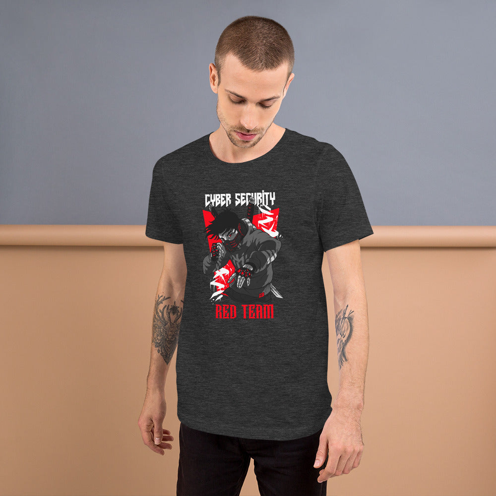 Cyber Security Red Team V1 - Short-Sleeve Unisex T-Shirt by DarkByteGear