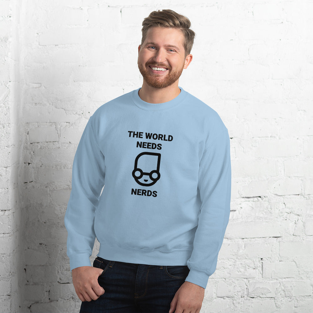 The world needs nerds - Unisex Sweatshirt by DarkByteGear
