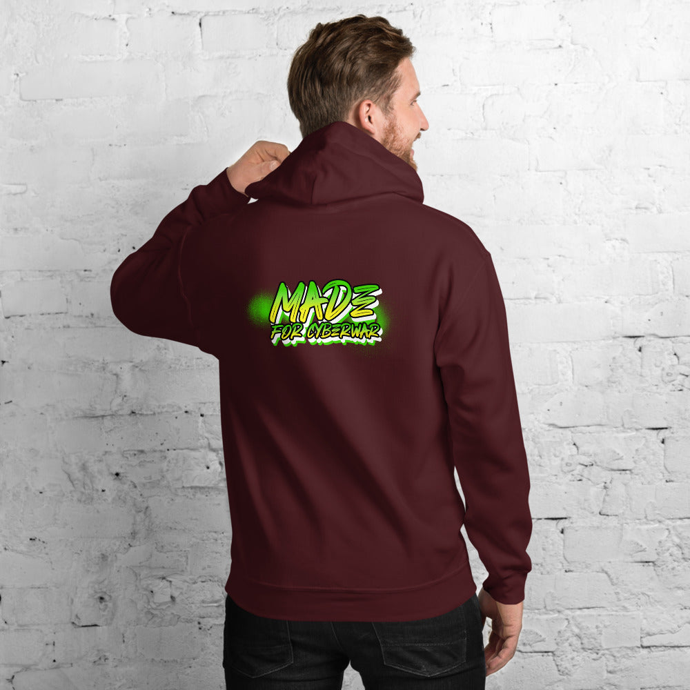 Made for cyberwar - Unisex Hoodie by DarkByteGear