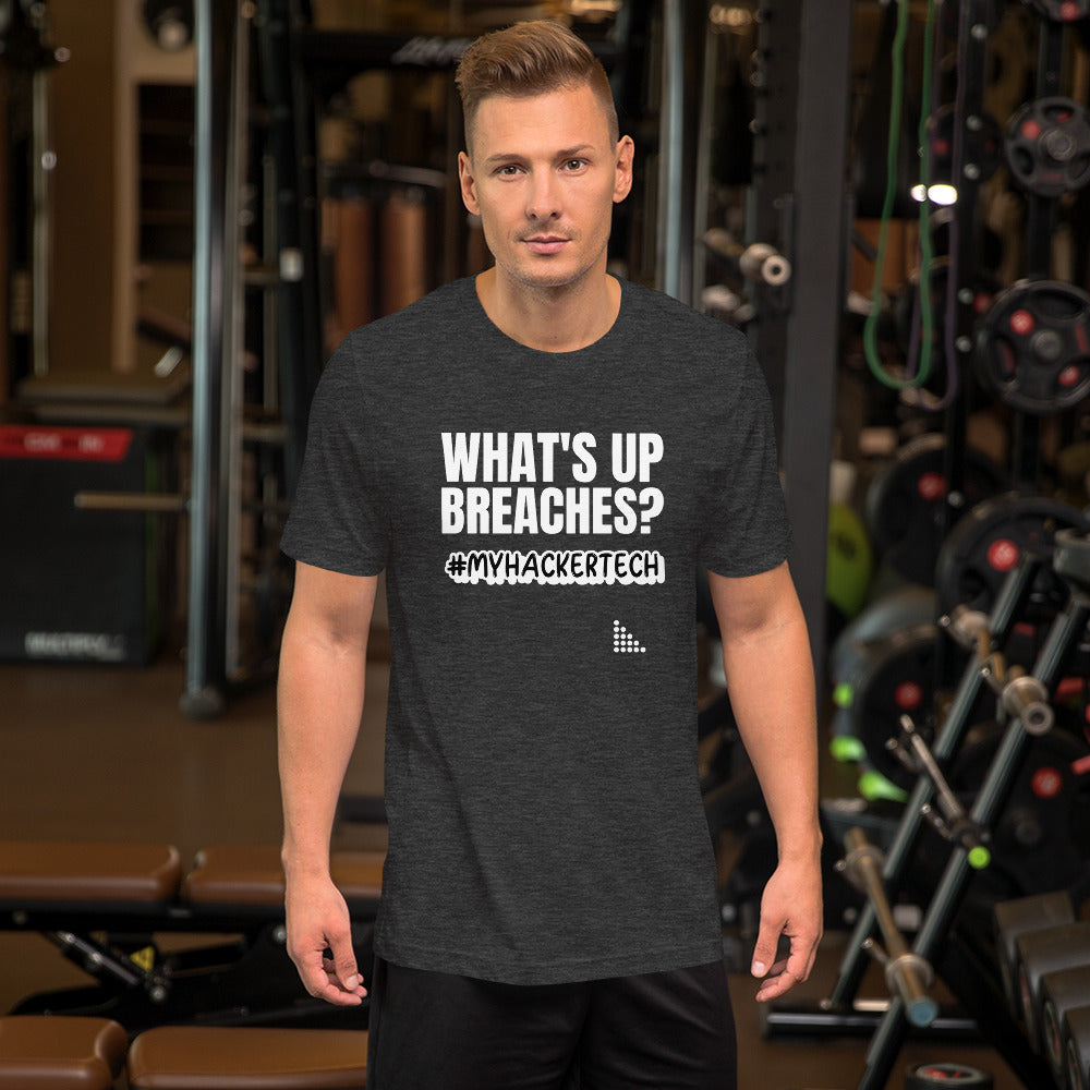 What's up breaches? - Short-Sleeve Unisex T-Shirt by DarkByteGear