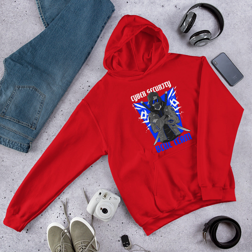 Cyber Security Blue Team V3 - Unisex Hoodie by DarkByteGear