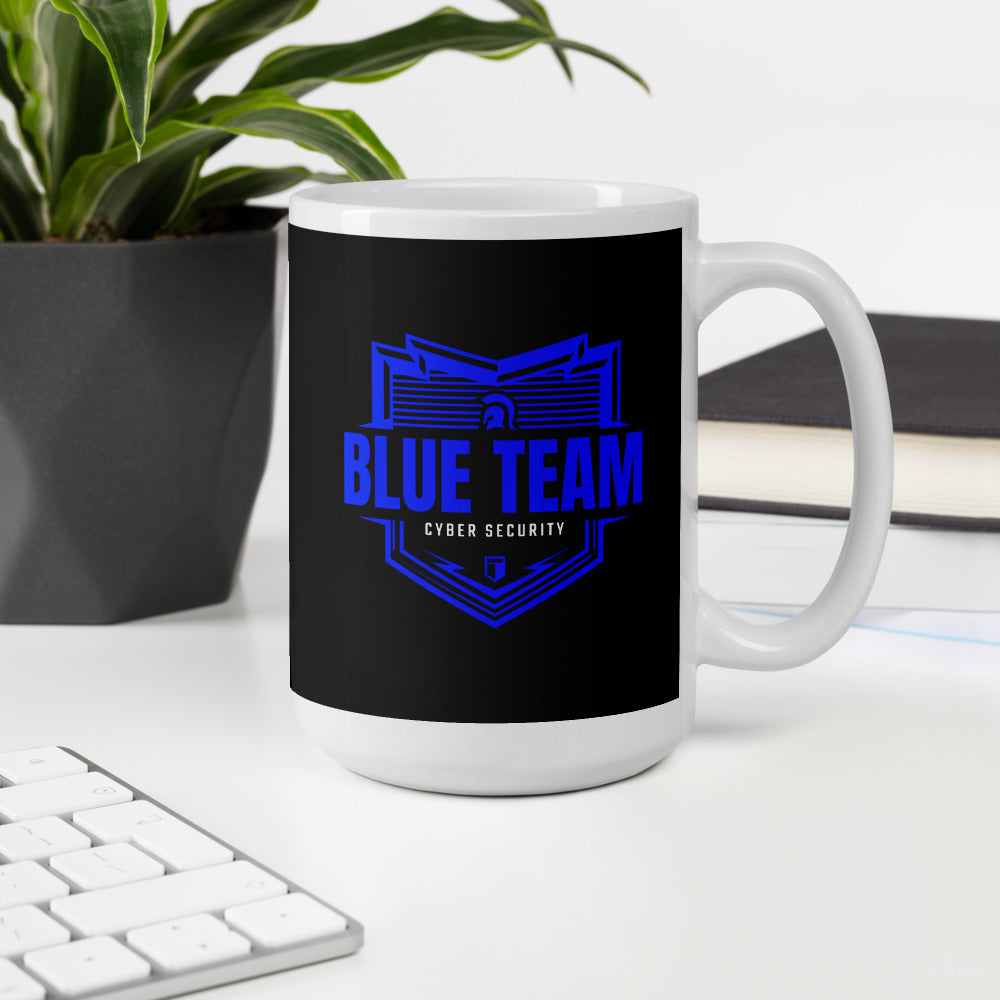 Cyber Security Blue Team - Mug by DarkByteGear