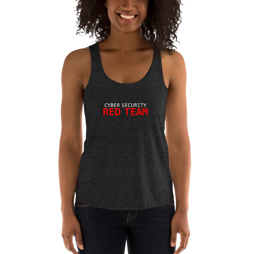 Cyber Security Red Team - Women's Tri-Blend Racerback Tank by DarkByteGear